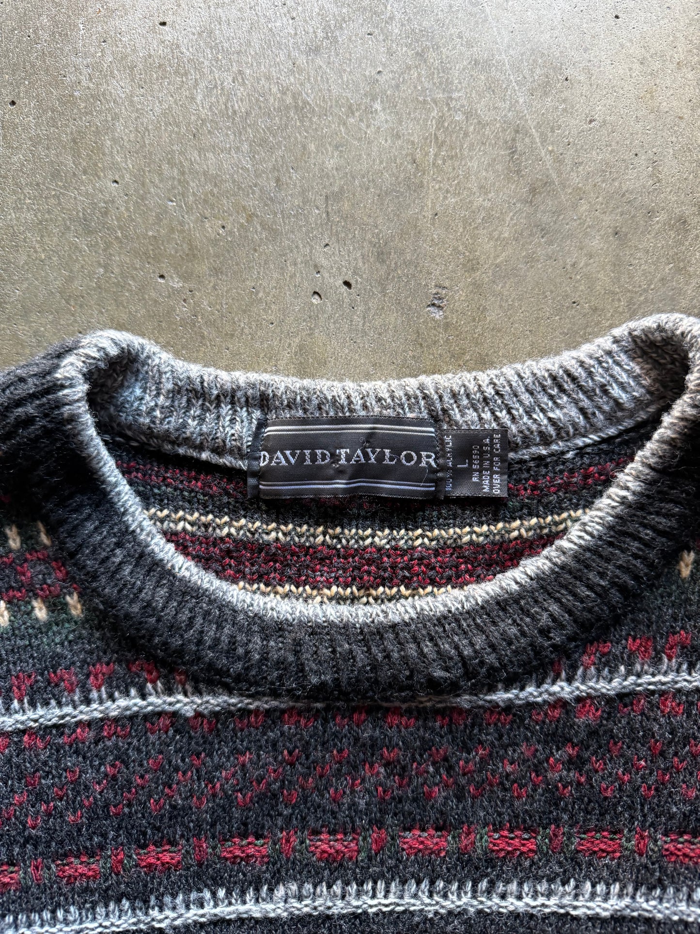 David Taylor Sweater - L